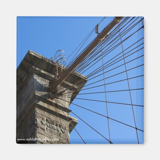 ブルックリン橋01 マグネット (正面)