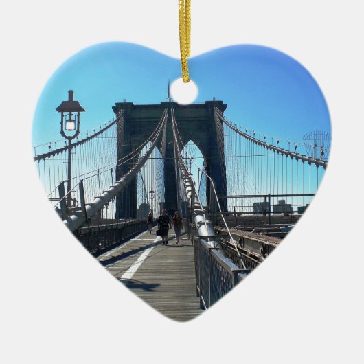 ブルックリン橋2 セラミックオーナメント (正面)