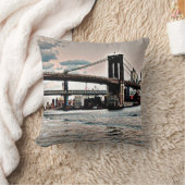 ブルックリン橋 クッション (ブランケット)