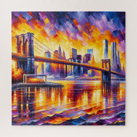 ブルックリン橋 ジグソーパズル (縦)