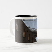ブルックリン橋 ツートーンマグカップ (正面左)