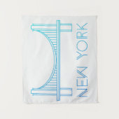 ブルックリン橋|ニューヨークシティ タペストリー (正面)