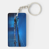 ブルックリン橋、ニューヨーク キーホルダー (裏面)