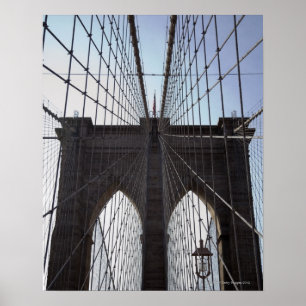 ブルックリン橋、ニューヨーク、NY、米国2 ポスター