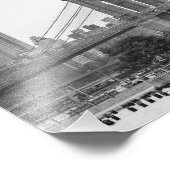 ブルックリン橋 フォトプリント (角)