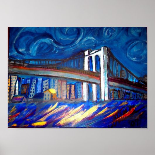 ブルックリン橋 ポスター (正面)