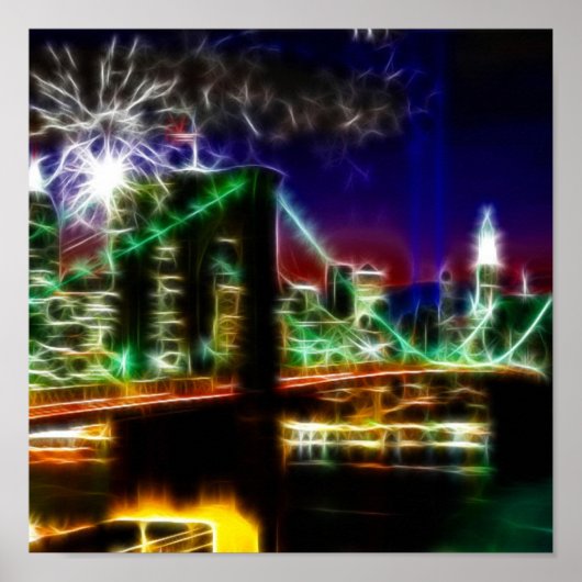 ブルックリン橋 ポスター (正面)