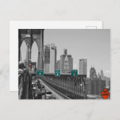 ブルックリン橋 ポストカード (正面/裏面)