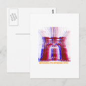 ブルックリン橋 ポストカード (正面/裏面)
