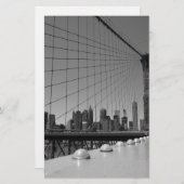 ブルックリン橋 便箋 (正面/裏面)