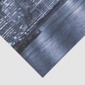 ブルックリン橋 洗練された都会的なモノクローム 薄葉紙 (詳細)