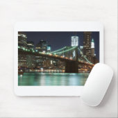 ブルックリン橋-色 マウスパッド (マウス)