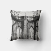 ブルックリン橋、NYCのテーマのトスの枕 クッション (裏面)