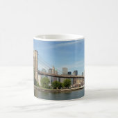 ブルックリン橋、NYC コーヒーマグカップ (中央)