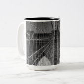 ブルックリン橋NYC ツートーンマグカップ (正面左)