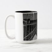 ブルックリン橋NYC ツートーンマグカップ (左)
