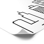 ブルックリン結婚ズ | 12テーブル座席表 ポスター (角)