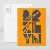 ブルックリン線 ポストカード (正面/裏面)