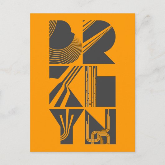 ブルックリン線 ポストカード (正面)