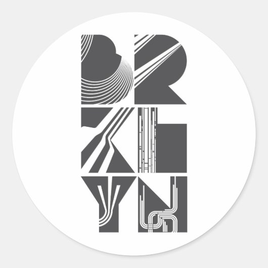 ブルックリン線 ラウンドシール (正面)