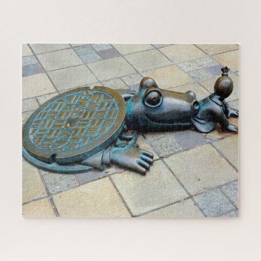 ブルックリン通りアート。 ジグソーパズル (横)