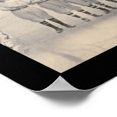 ブルックリン野球NY写真1911 ポスター (角)