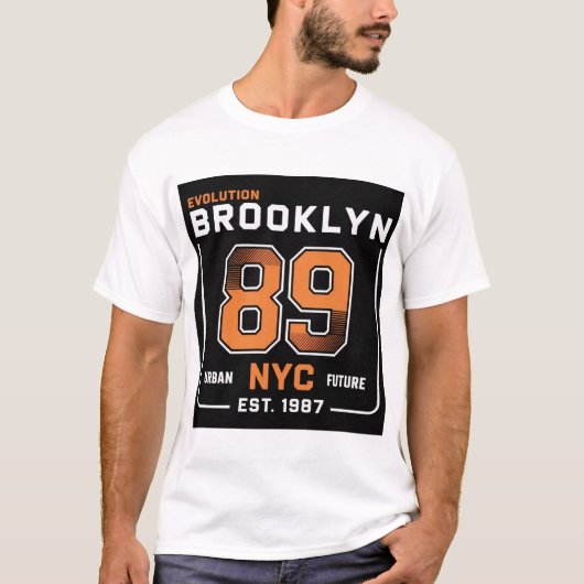 ブルックリン89ニューヨーク Tシャツ (正面)