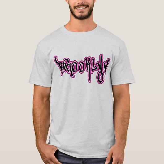 ブルックリン+グラフィティ Tシャツ (正面)