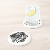 ブルックリン シールド スウーシュ デザイン コースター (側面)