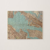 ブルックリン、ジャージー市、ホボケン ジグソーパズル (横)