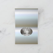 ブルックリン（ニューヨーク州）での都市のクリスマス雪 カード (内部)