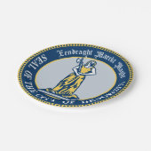 ブルックリン（ニューヨーク市のボロー）シール ペーパープレート (アングル)