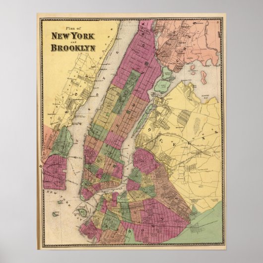 ブルックリン・ニューヨーク ポスター (正面)