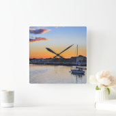 ブルックリン·ニー·シープシード湾 スクエア壁時計 (ホーム)