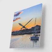 ブルックリン·ニー·シープシード湾 スクエア壁時計 (傾斜)