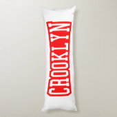 ブルックリン(CROOKLYN)、ニューヨーク市 ボディピロー (裏面 (縦))