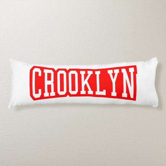 ブルックリン(CROOKLYN)、ニューヨーク市 ボディピロー (正面)