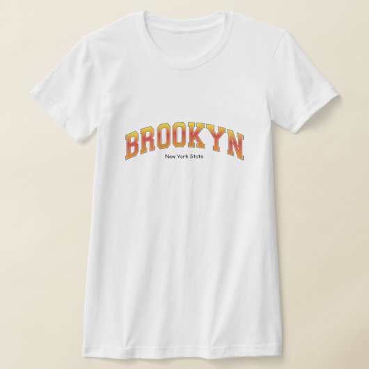 ブルックリン Tシャツ (レイダウン)