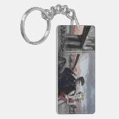 ブルックリンB&W キーホルダー (正面左)