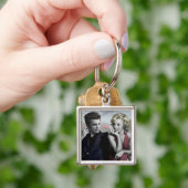 ブルックリンB&W キーホルダー (手)