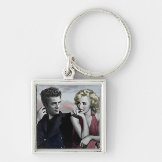 ブルックリンB&W キーホルダー (正面)