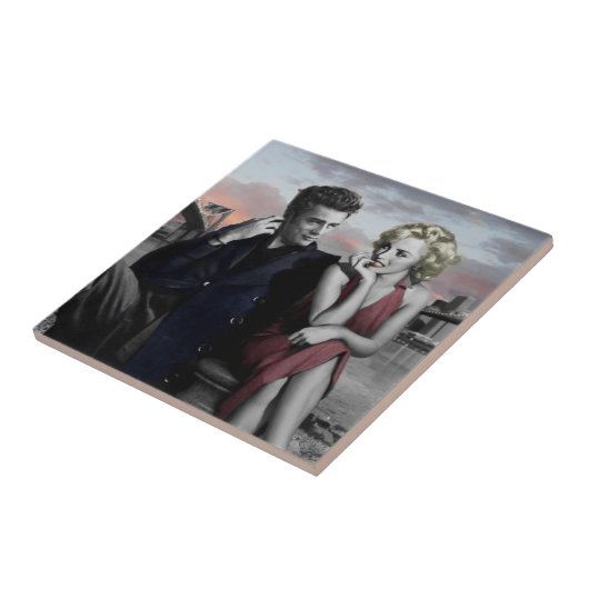 ブルックリンB&W タイル (側面)