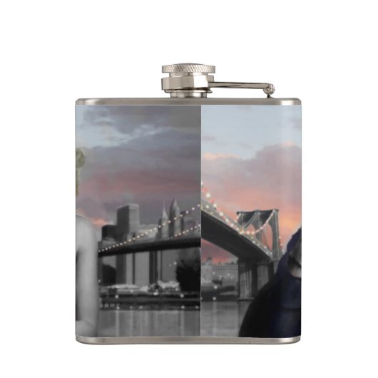 ブルックリンB&W 2 フラスク (裏面)