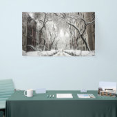 ブルックリンNYのアーバンクリスマススススノー 横断幕 (トレードショー)