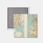 ブルックリンNYシティ マグネット (正面/裏面)