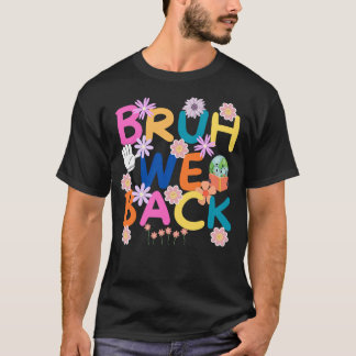 ブルック我々バックシャツ、先生ギフト Tシャツ