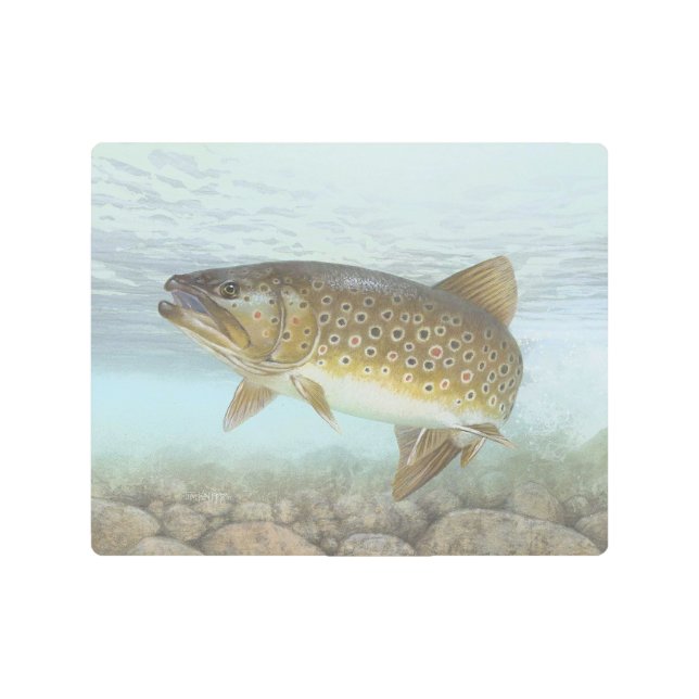 ブルック絵画マス メタルプリント (正面)