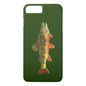 ブルック・トラウト魚釣り、魚類学 Case-Mate iPhoneケース (裏面)