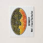 ブルック·トラウト·フィッシュ ジグソーパズル (縦)