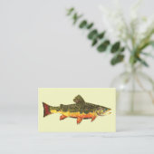 ブルック·トラウト·フィッシュ 名刺 (スタンド正面)